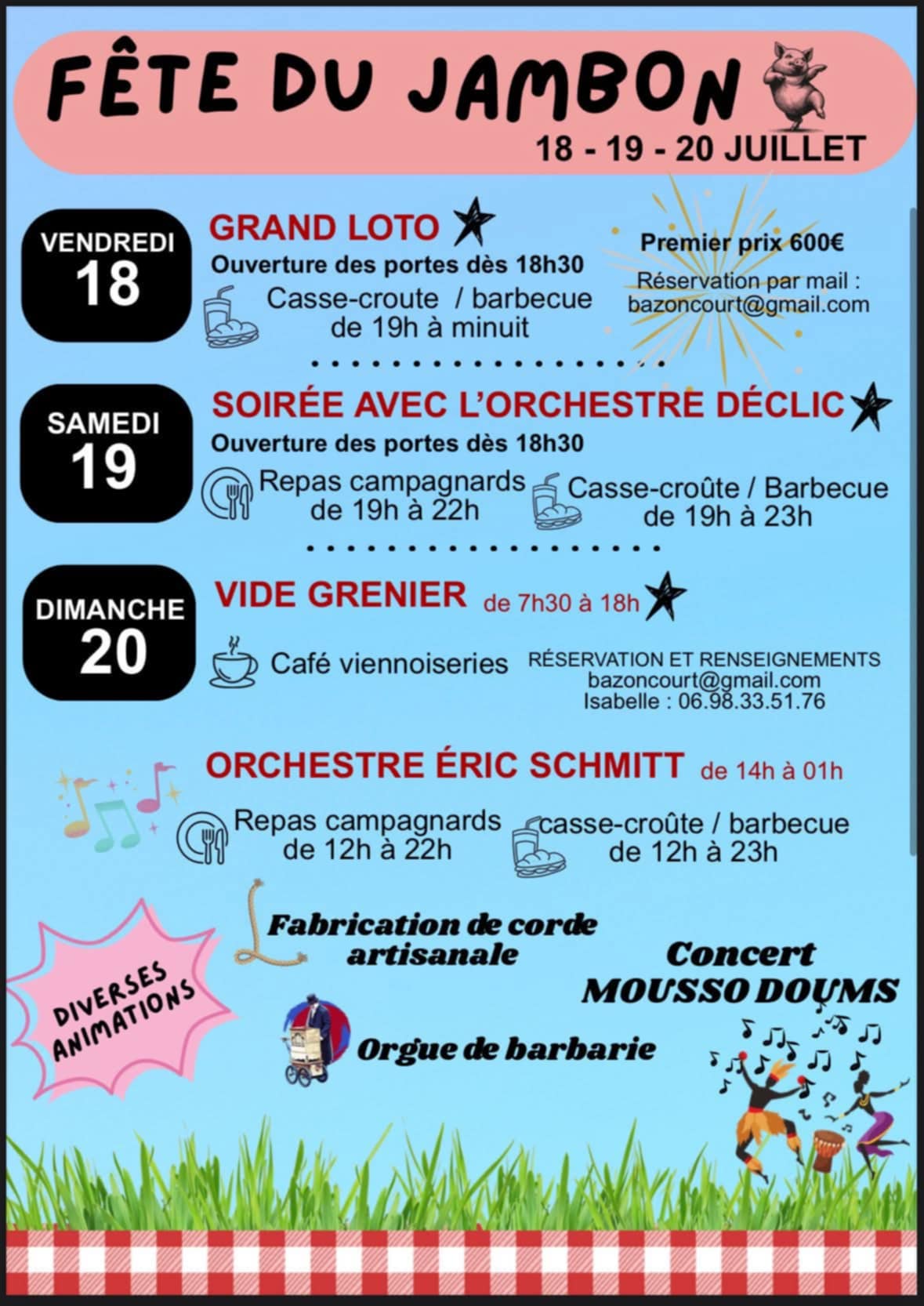 Fête du Jambon sous Chapiteau