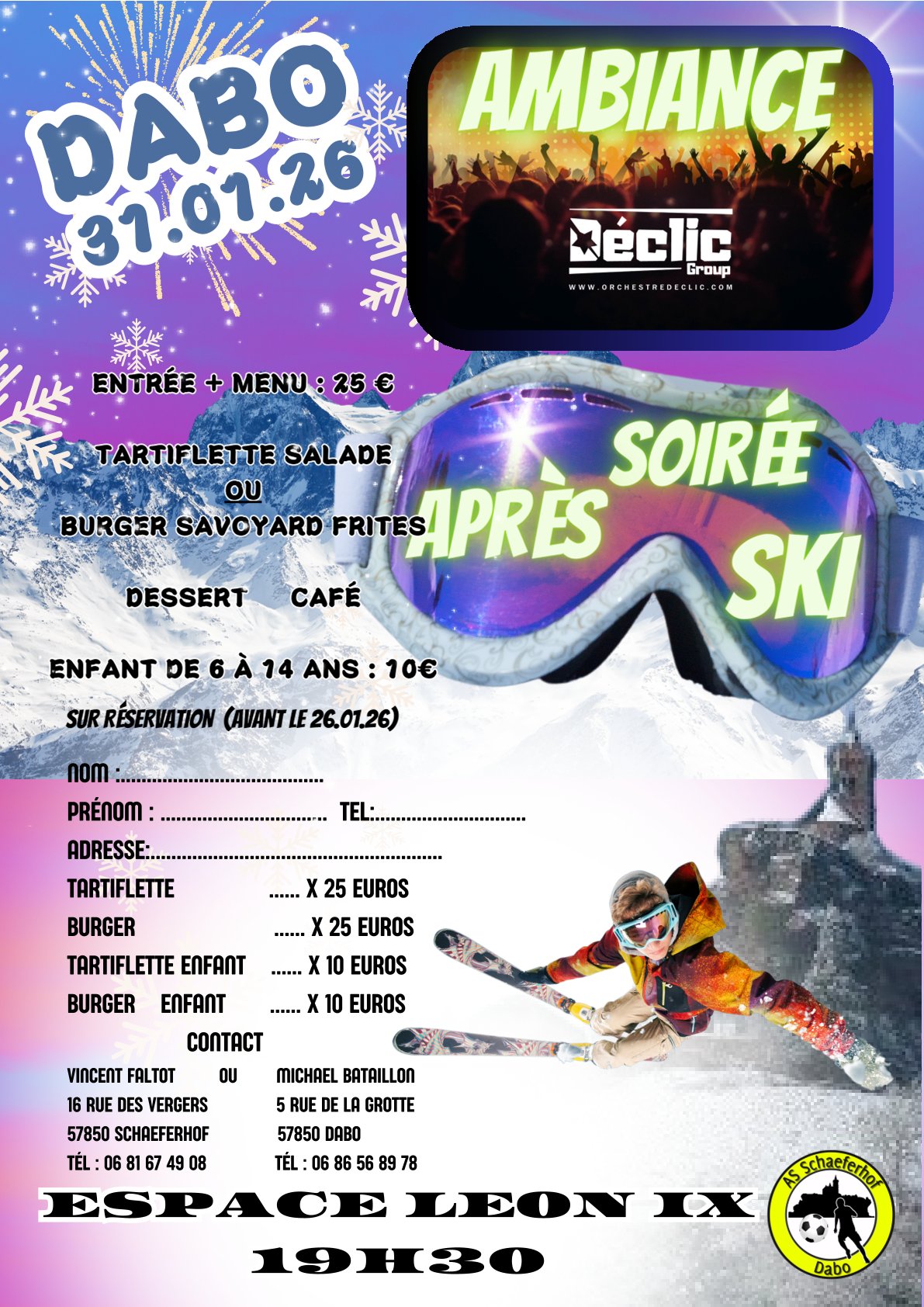 SOIREE APRES SKI
